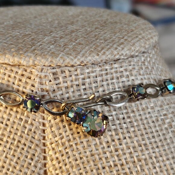 Vintage Aurora Borealis Choker/Necklace - Picture 4 of 5